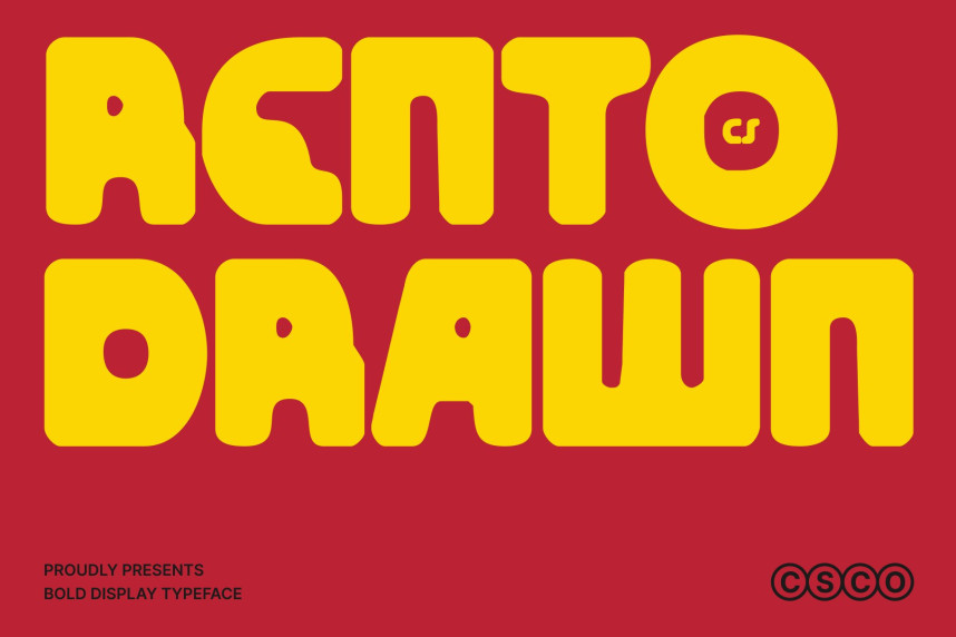 CS Rento Drawn Font