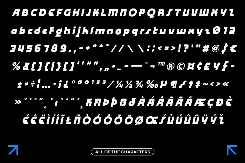 CS Rento Pixel Font preview image 5