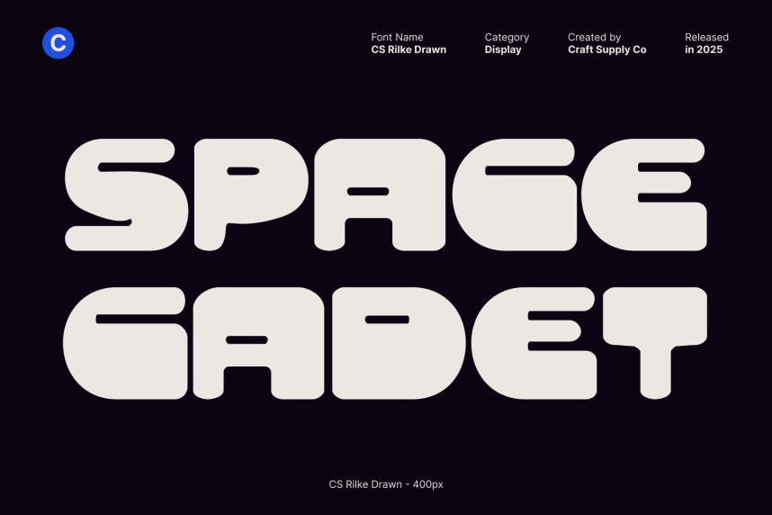 CS Rilke Drawn Font preview image 2
