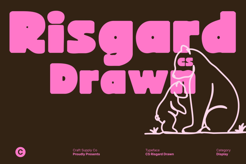 CS Risgard Drawn Font