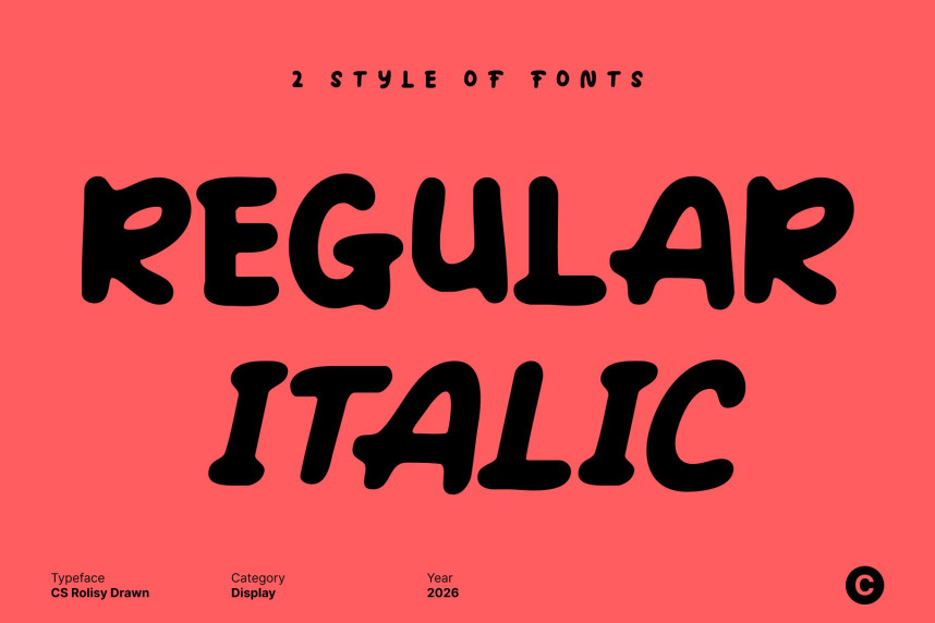 CS Rolisy Drawn Font preview image 3