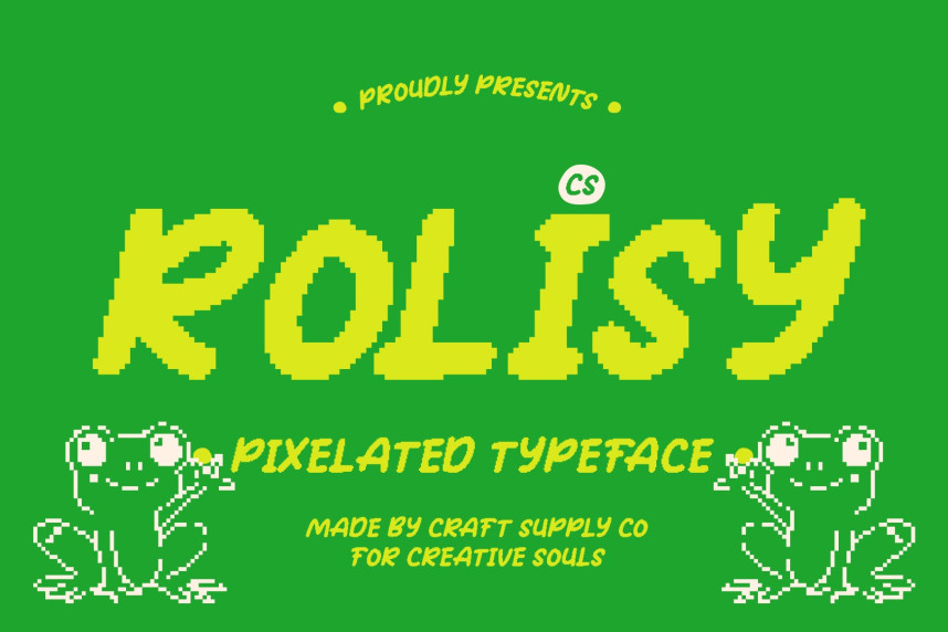 CS Rolisy Pixel Font