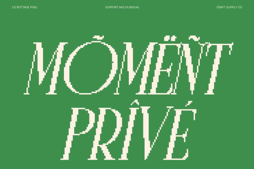 CS Rottage Pixel Font preview image 4