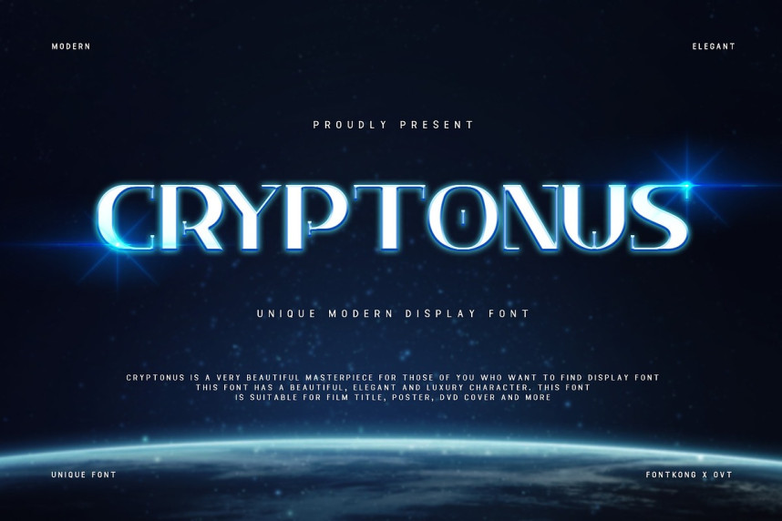 Cryptonus Font