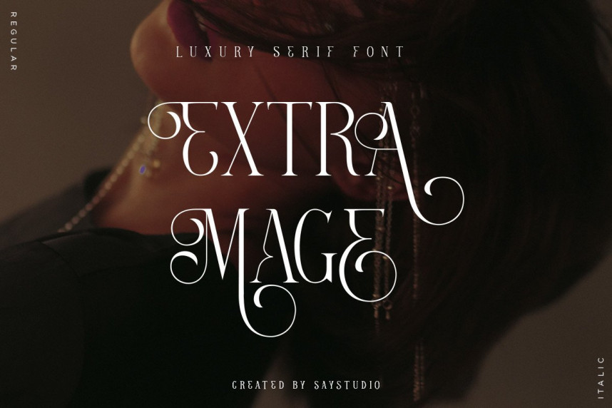 Extra Mage DEMO Font preview image 5