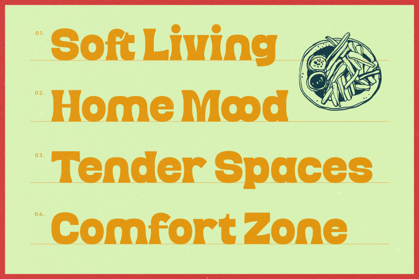 Master Riegaza – Curvy Retro Headline Font preview image 2