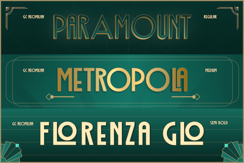GC Neomilan Font preview image 4