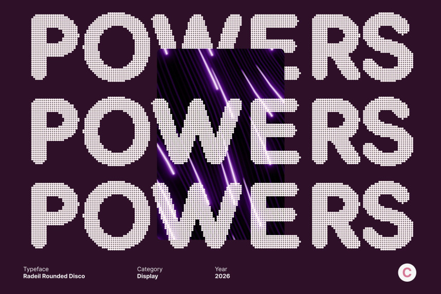 Radeil Rounded Disco Font preview image 2