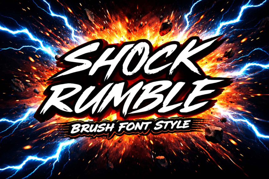 Shock Rumble Font