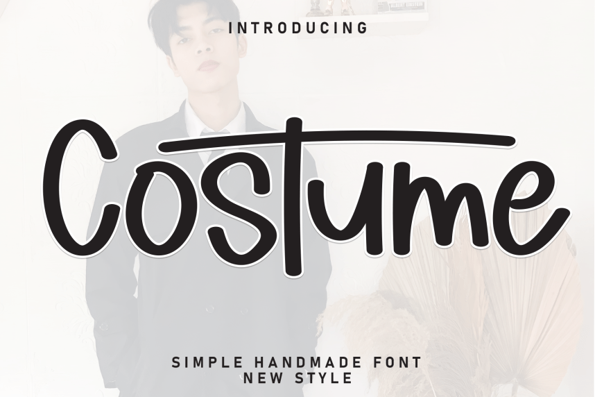Costume - Simple Handwritten Font
