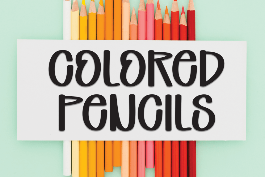 School Present  – Moder Style Font preview image 5