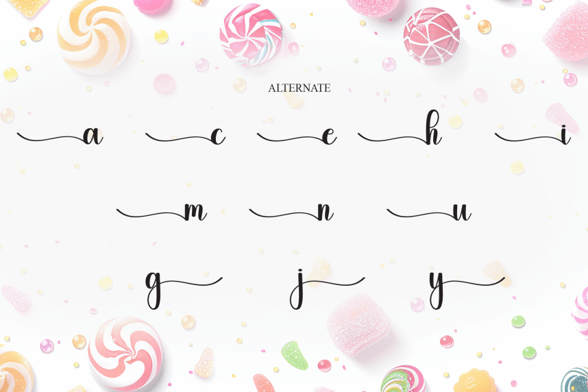 Candy – Casual Handwritten Script Font preview image 2