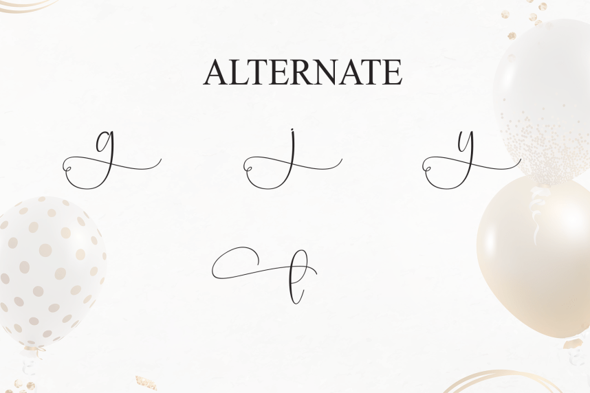 Congrats – Natural Script Handwritten Font preview image 5