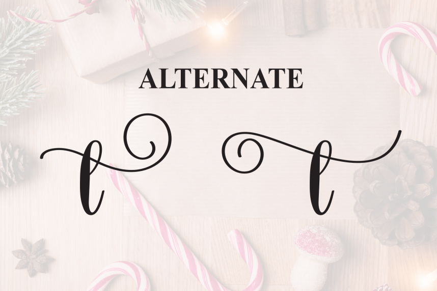 Vintage Christmas – Casual Handwritten Script Font preview image 5