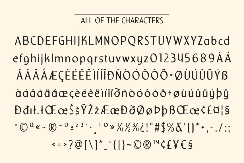 CS Riposte Drawn Font preview image 5
