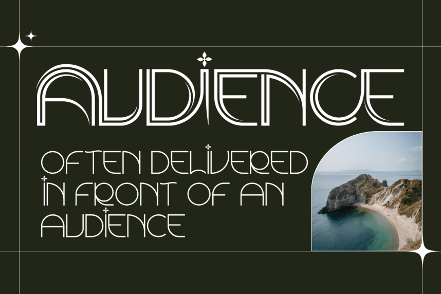 Scientific Milestone – Art Deco Font preview image 2