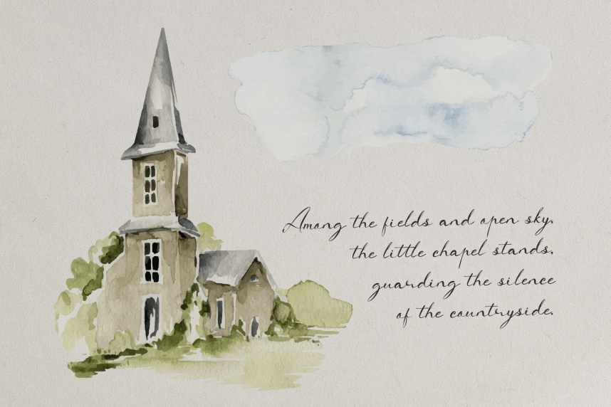 Sentaphira | Handwritten Vintage Script Font preview image 4
