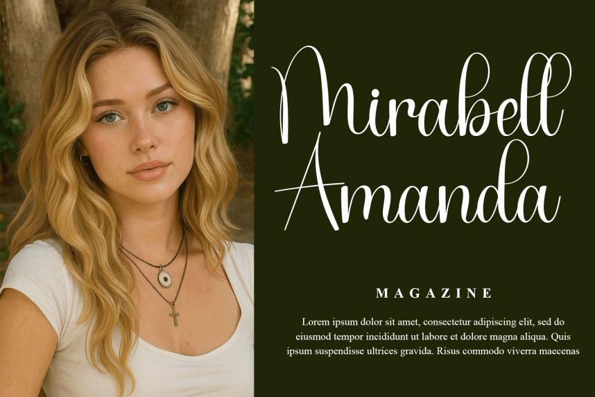 Outside Graduation – Casual Handwritten Font preview image 2