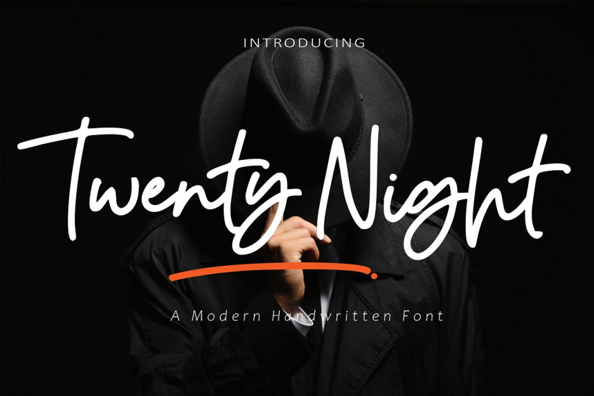 Twenty Night Script Font