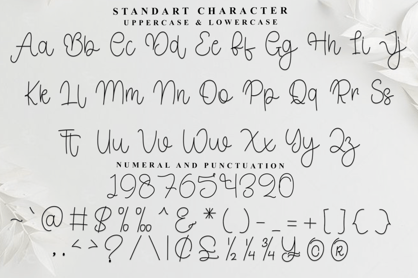 Alignment – Simple Handwritten Font preview image 4