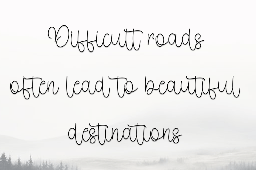 Alignment – Simple Handwritten Font preview image 5