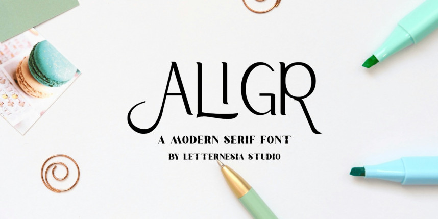 Aligr Font