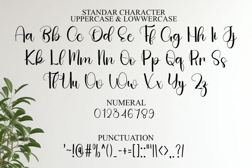Cute Rabbit – Natural Script Handwritten Font preview image 2