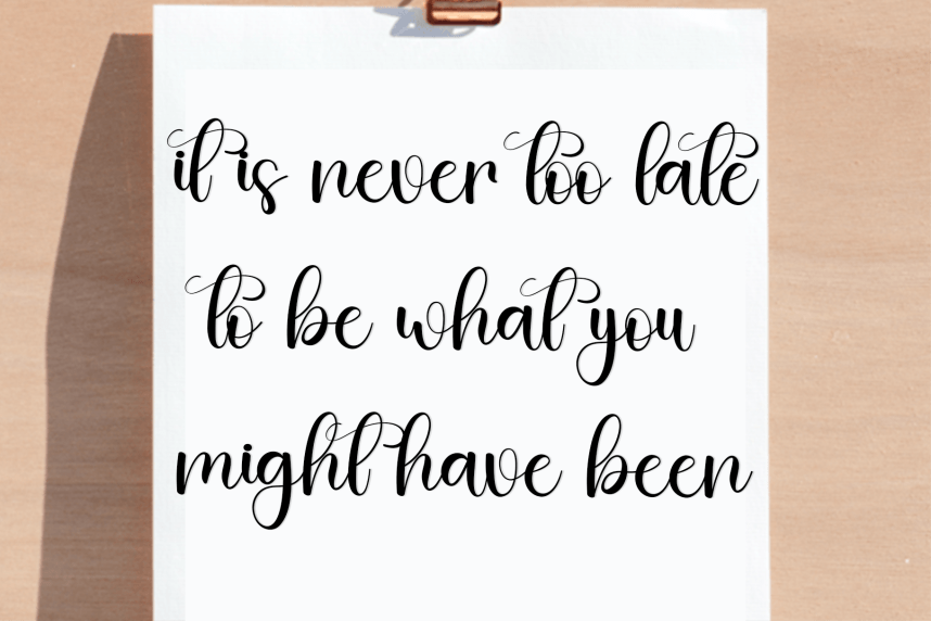 Cute Rabbit – Natural Script Handwritten Font preview image 4