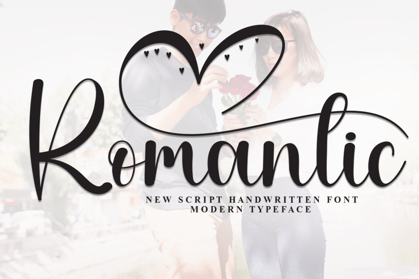 Romantic – Natural Script Handwritten Font