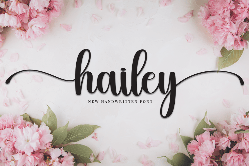 Hailey – Authentic Handwritten Style Font