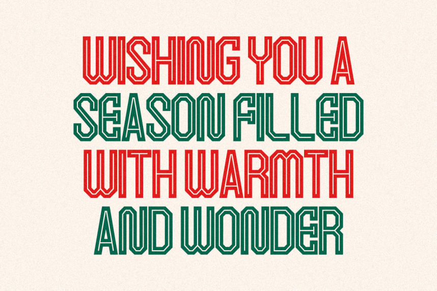 Merry Grinch – Outline Display Font preview image 2