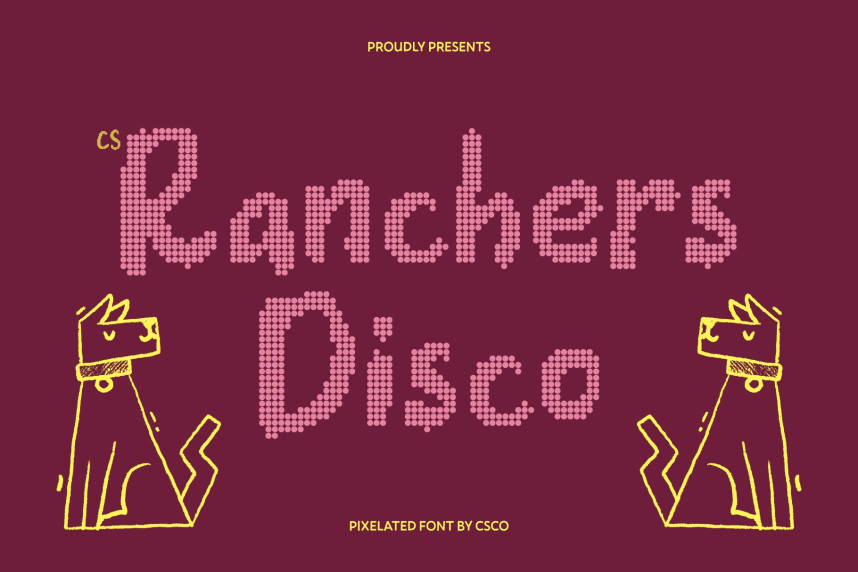 CS Ranchers Disco Font