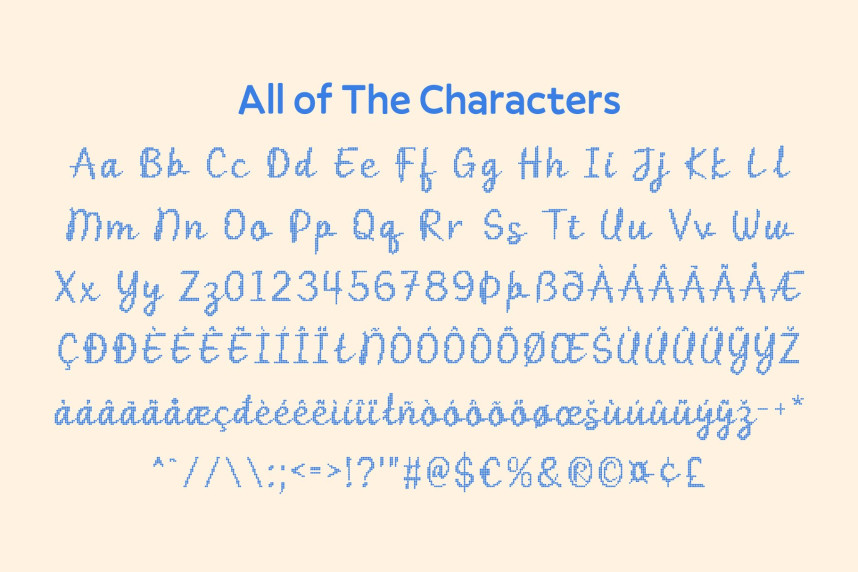 CS Ricotta Disco Font preview image 5