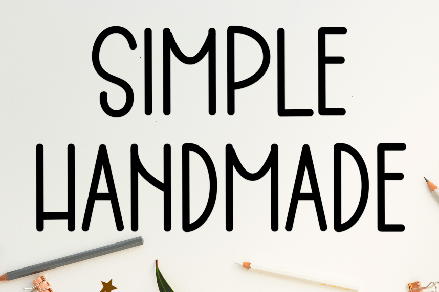 Checklist Handmade Font preview image 2