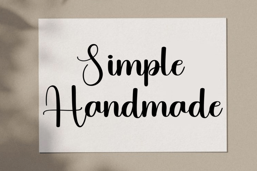Creative Signature Script Font preview image 2