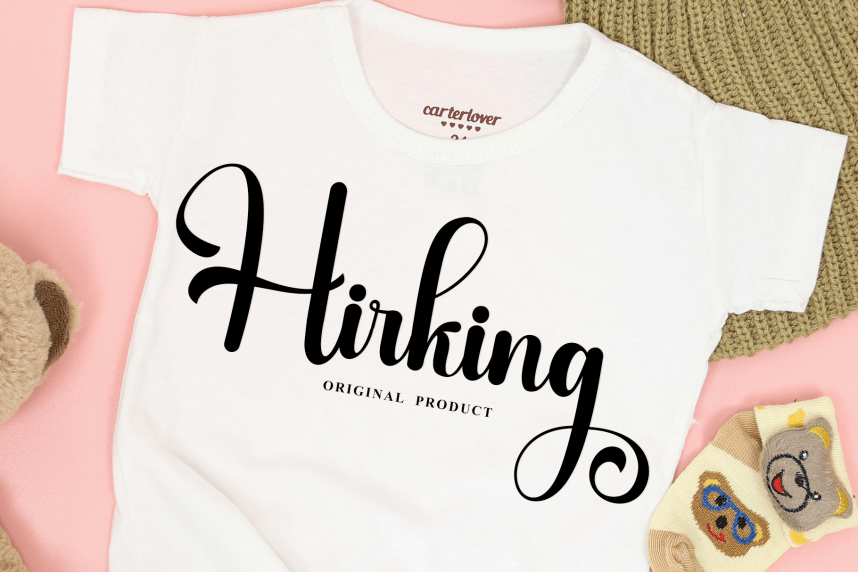 Daily Working – Casual Handwritten Script Font preview image 3