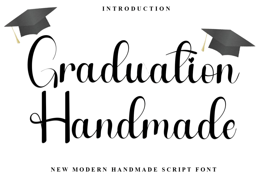 Graduation Handmade – Creative Handwritten Font