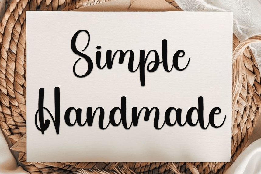 Lightning – Natural Script Handwritten Font preview image 3