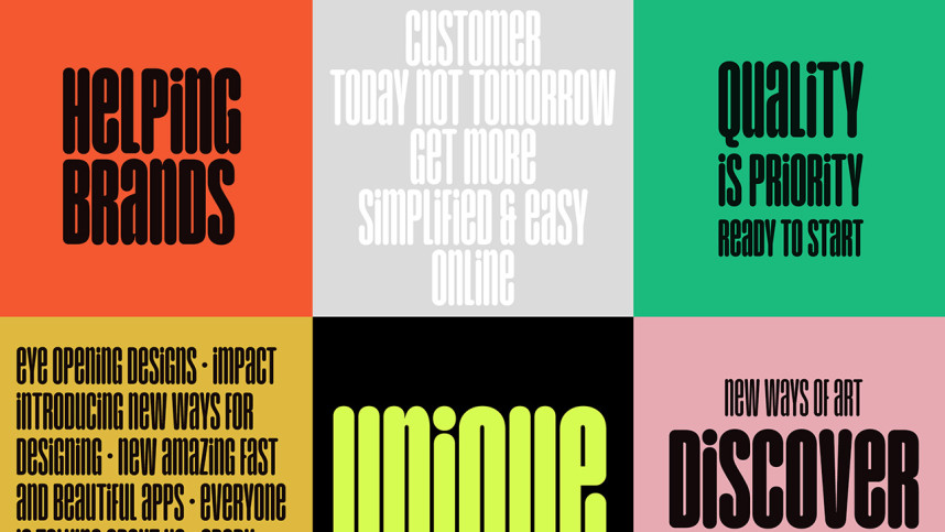 Unique Font Family preview image 5