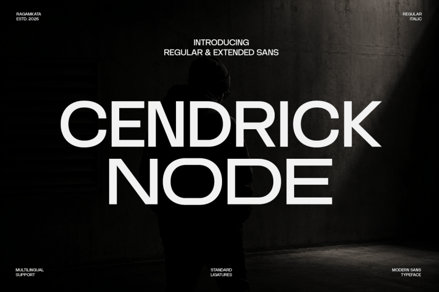 Cendrick Node DEMO Font