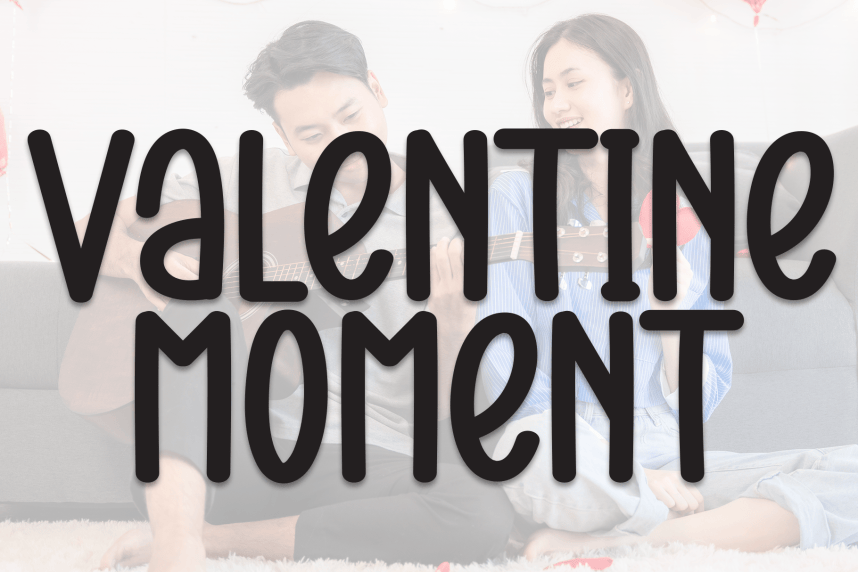 Valentine Moment Script Font
