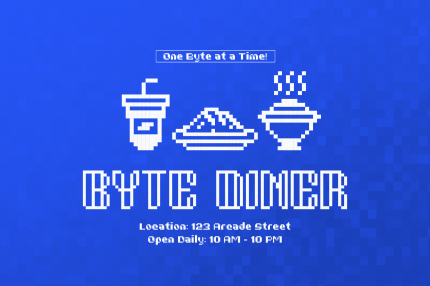Bitmap Loft | Pixelated Font preview image 4