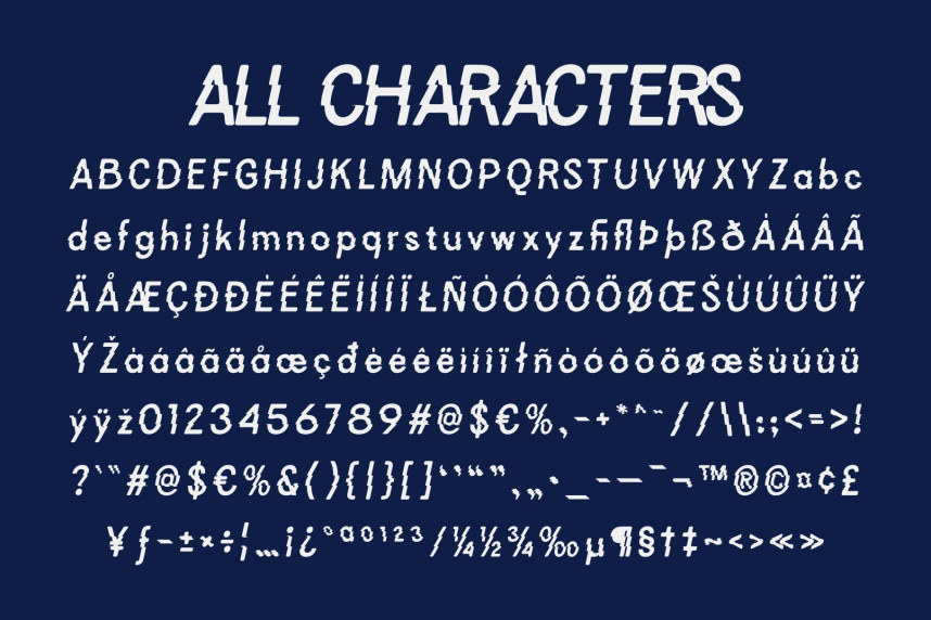 CS Aloise Rippled Font preview image 5