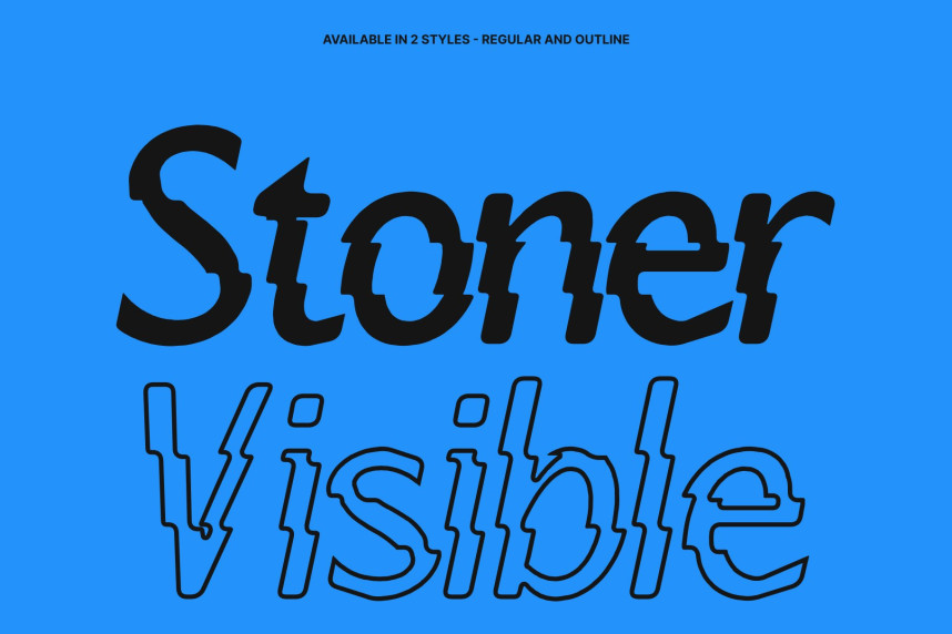 CS Alondra Rippled Font preview image 2