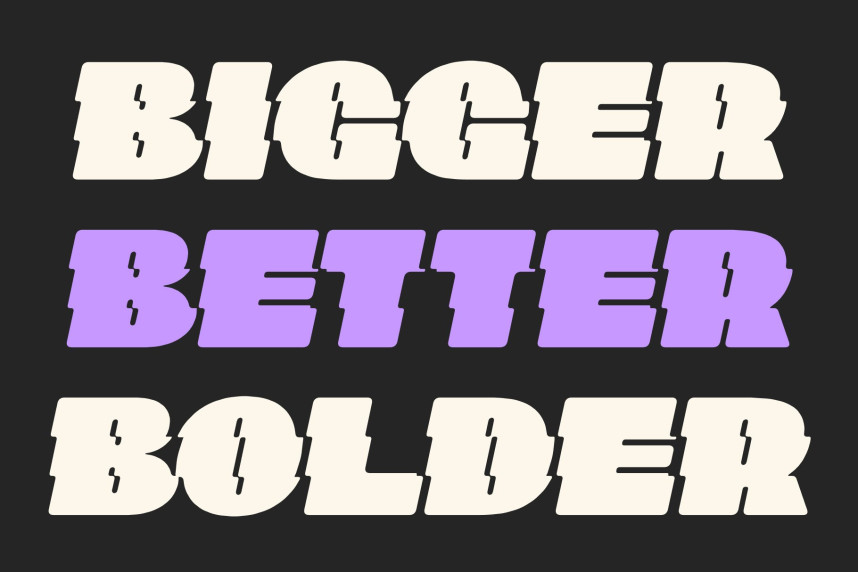 CS Amone Rippled Font preview image 2
