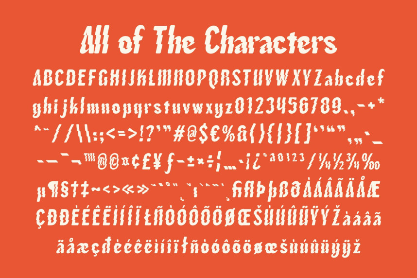 CS Aquba Rippled Font preview image 5