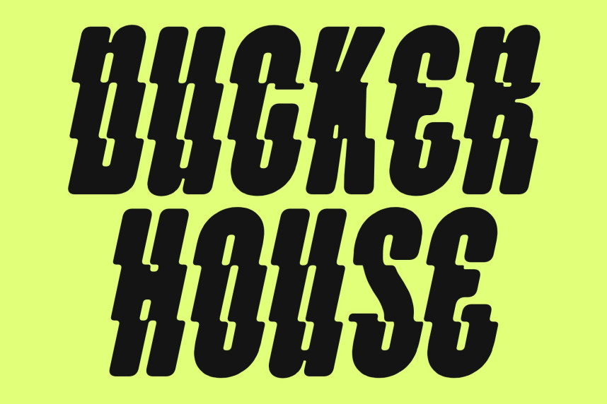 CS Brixton Rippled Font preview image 2