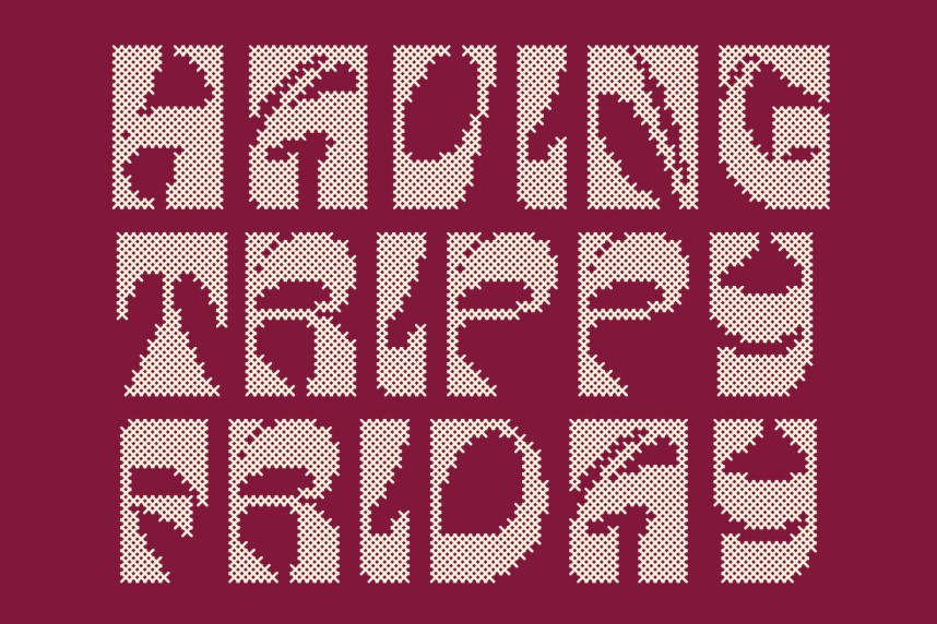 CS Raiden Stitched Font preview image 3