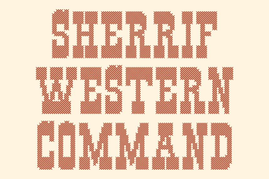 CS Ralphie Stitched Font preview image 2
