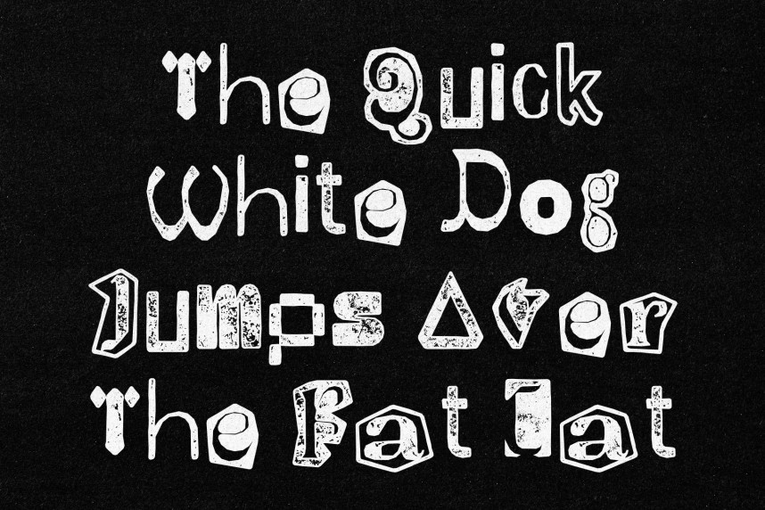 CS Ranger Stamp Font preview image 2